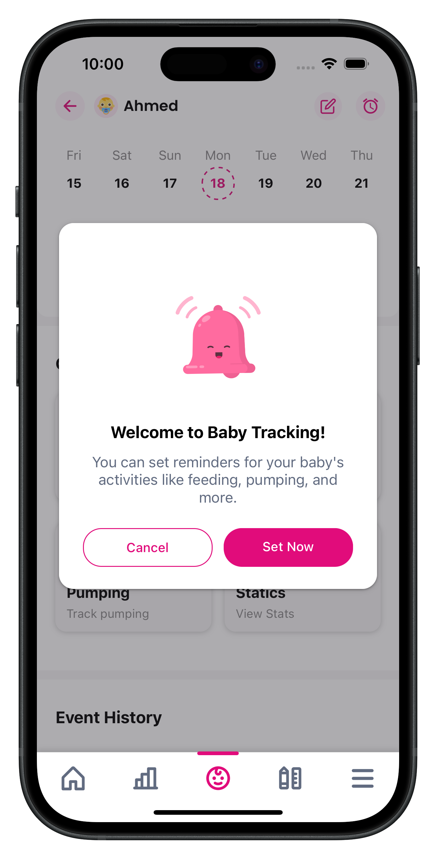 Reminder Setup Form