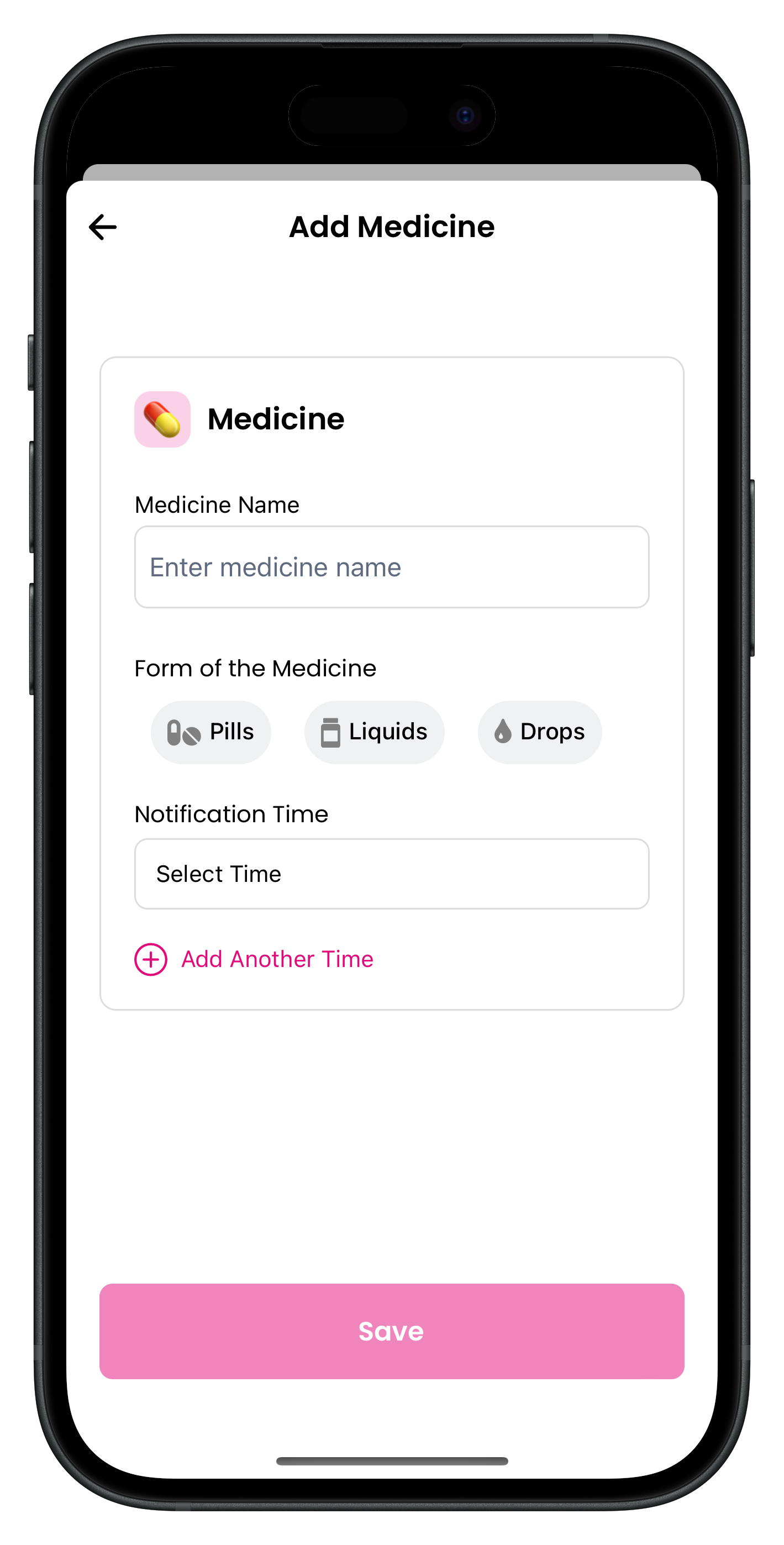 Add Medicine Form